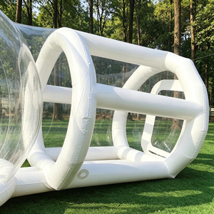 Château gonflable extérieur blanc en PVC, maison à bulles, pour mariage, fête, <span class=keywords><strong>jeux</strong></span> d'enfants, à vendre - Product Image 2