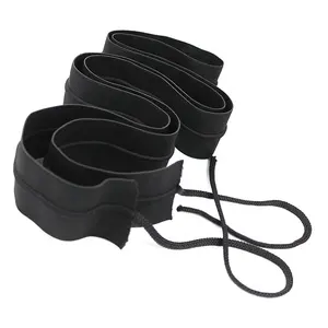 Bande élastique à cordon de serrage avec cordon pour vêtements de bain Bande élastique à la taille avec ficelle et sangle en silicone