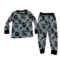 Tenues assorties Maman et Moi : Sweat-shirt à manches longues et demi-zip, pantalon évasé à volants, ensemble 2 pièces, survêtement familial assorti