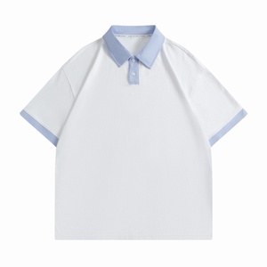 Camisetas Personalizadas de Corte Ajustado, de Secado Rápido y Transpirables, de Primera Calidad, en Mezcla de Poliéster/Algodón de Color Sólido, para Uniformes con Bordado Personalizado - Product Image 2