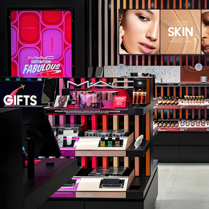 ONI Shopfitting + <span class=keywords><strong>MAC</strong></span> Cosmetic <span class=keywords><strong>Store</strong></span>-Exhibición de maquillaje de gama alta-Centrado en la marca, atractivo visual y exhibición de productos - Product Image 4