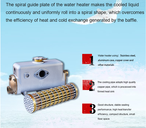 Échangeur de chaleur tubulaire pour eau de mer destiné aux moteurs marins - Product Image 2