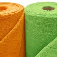 Rouleau de chiffons microfibres pour cuisine, rouleau de tissu microfibre, rouleau de chiffons de nettoyage en microfibre pour la maison et la cuisine
