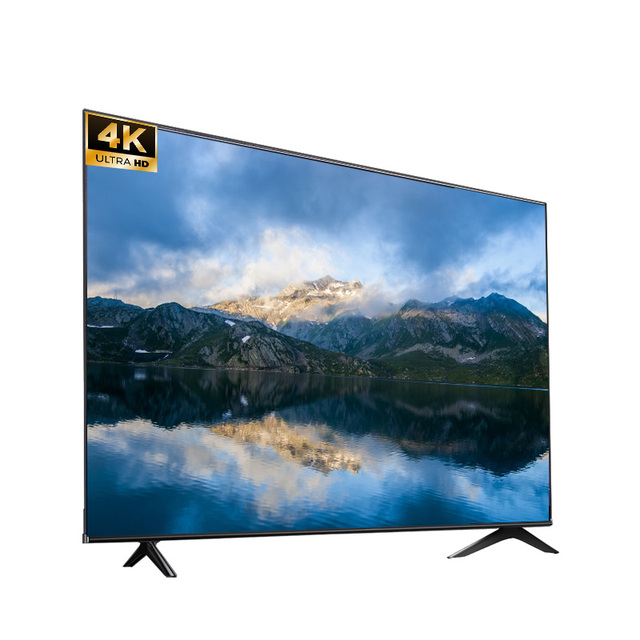 43 50 55 60 65 75 85 100 Inch Television Android TV Smart 4K UHD Large Screen Frameless LCD LED TV With WiFi Slim Screen