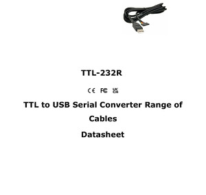 Cable Serial <span class=keywords><strong>USB</strong></span> a TTL Feanteek TTL-232RL, Señal de Nivel 3V3, Conector de 6 Pines - Product Image 4