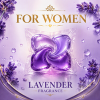 Meilleurs dosettes de lessive - Lavender Bloom - Dosettes de lessive premium pour femmes - Lessive en poudre