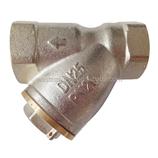 hot selling sanitary brass y strainers for water