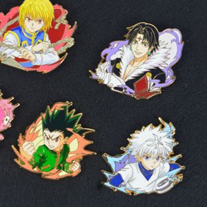 Pin Esmaltado Hunter X Hunter, Broche Metálico de Solapa de <span class=keywords><strong>Chrollo</strong></span> Lucilfer, Regalo Coleccionable para Comic Con - Product Image 4