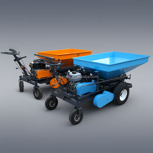 Chariot d'épandage d'<span class=keywords><strong>engrais</strong></span> de <span class=keywords><strong>pelouse</strong></span> à essence automoteur avec grande trémie <span class=keywords><strong>pour</strong></span> le transport d'<span class=keywords><strong>engrais</strong></span> et de jardin - Product Image 5