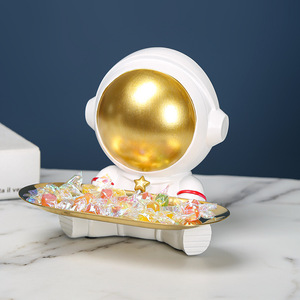 นักบินอวกาศช่องเก็บกุญแจ<span class=keywords><strong>ประตู</strong></span>ทางเข้าของนักบินอวกาศถาดใส่รองเท้าวัสดุเรซินตกแต่งคริสต์มาส - Product Image 4