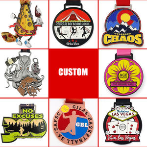 Trofeos Deportivos Personalizados y Duraderos, Medallas <span class=keywords><strong>de</strong></span> Metal para Fútbol, <span class=keywords><strong>Corredores</strong></span>, Troquelado, Impresión, Material <span class=keywords><strong>de</strong></span> Cobre, Grabado, Diseño <span class=keywords><strong>de</strong></span> <span class=keywords><strong>Seguros</strong></span> - Product Image 6