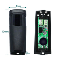 Sensor de Movimiento AC/DC12V-24V, Fotocélula, Sensor Infrarrojo para Puerta de Garaje
