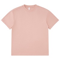 Herenshirt van hoge kwaliteit, 300 gram, 100% katoen, met aangepast logo, streetwear, korte mouwen