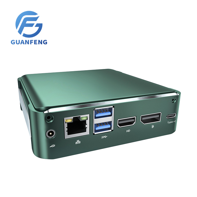 8th Gen Mini PC Core I7 8565U I5 8250U 4 Core 8 Threads 2*DDR4 1*LAN M.2 NVMe Computer Win10 Pro Linux WiFi USB-C DP HD