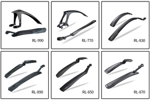 RBRL a sgancio rapido anteriore posteriore parafango parafango in gomma e accessorio in plastica per Mountain <span class=keywords><strong>Bike</strong></span> - Product Image 2