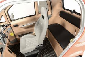 Aonew-motocicleta de 4 <span class=keywords><strong>ruedas</strong></span> completamente cerrada, Mini coche eléctrico de carga, cierre frontal, <span class=keywords><strong>3</strong></span> puntos traseros, 2 puntos, cinturón de seguridad Eec - Product Image 6