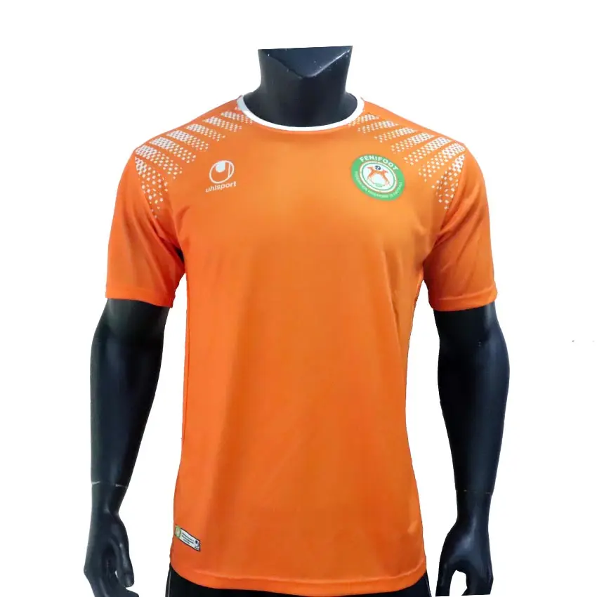 2023 2024 Sublimation light weight polyester quick dry brand soccer jersey