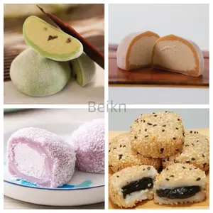 ماكينة daifuku mochi اليابانية الحلوة ، آلة تغليف ومواءمة الآيس كريم mochi للشركات