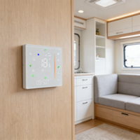 Termostato Inteligente para Autocaravana BECA RV-BAC-006, Programable por WiFi, Fácil Instalación, 12V