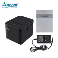 Printer Thermal Mini Portabel OCPP-58Y OCOM 58MM dengan Pemotong Otomatis untuk Produk Usaha Kecil, Tersedia