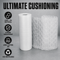 Film de protection en plastique PE Liying, film à bulles gonflable, coussin d'air, sac à colonnes d'air, rouleau d'emballage pour entrepôt