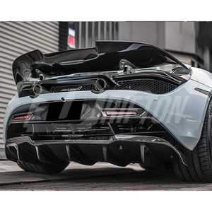 ชุดบอดี้ไฟเบอร์คาร์บอนไฟเบอร์สำหรับ McLaren 720S ชิ้นส่วนขอบด้านหลังสไตล์ ryf อัพเกรดเป็นรุ่นคาร์บอนไฟเบอร์แบบแห้ง - Product Image 4