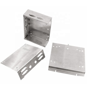 Plaque en acier inoxydable 304, découpe laser, pliage de tôles, soudage, traitement, châssis de contrôle industriel sur mesure - Product Image 3