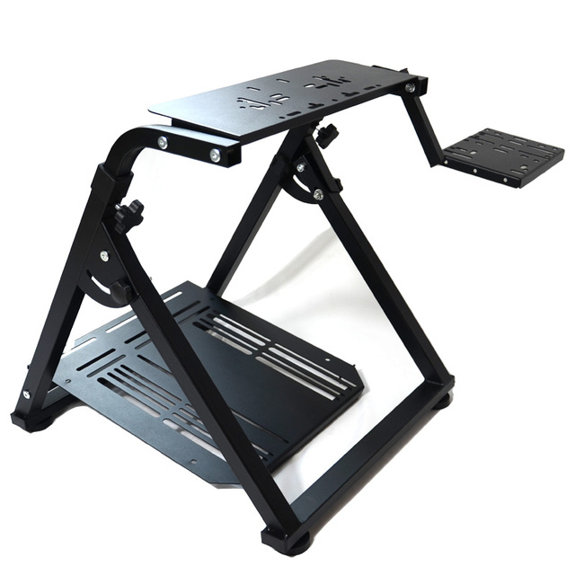 Space-Saving Sim Racing Base for Easy Home Storage