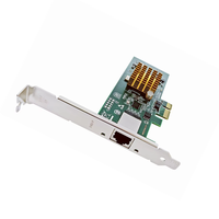 Adaptateur Fibre RJ45 PCIE X1 Gigabit à Port Unique pour Serveur, avec Puce GRT G210AT