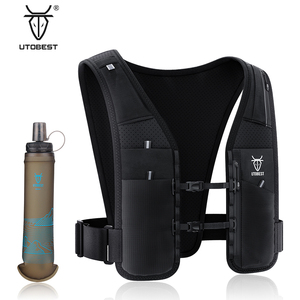 Utobest Trọng lượng nhẹ không thấm nước Nylon + polyester chạy hydrat hóa vest đua Marathon Đường Mòn nước Ba lô cho phụ nữ người đàn ông đi bộ đường dài - Product Image 2