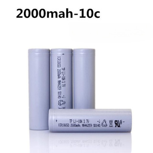 Baterías Recargables de Iones de Litio TP Energy INR18650 de 2000 mAh y 3.7 V, Certificadas por CE/RoHS, 2000 Ciclos, para Bicicletas Eléctricas/Scooters Eléctricos - Product Image 2
