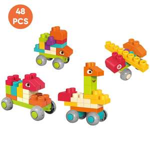 Bán Buôn Mô Hình Xây Dựng Xây Dựng Khối Đồ Chơi Vừa Mềm Cao Su Xếp Chồng Montessori Xây Dựng Khối Đầu Giáo Dục - Product Image 3