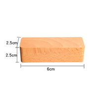 Approvisionnement en usine Logo personnalisé Boîte de rangement en bois de hêtre massif Vernis Joint Cadeau Boîte de timbres en bois avec couvercle magnétique
