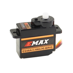 Servo Mini Metálico de Alta Sensibilidad EMAX 8g Original ES08A II, Servo Analógico para Avión y Helicóptero RC ES08MA - Product Image 1