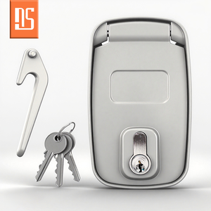 Boîtier de contrôle de serrure de porte roulante le plus vendu, électrique et manuel, double usage, interrupteur à clé de sécurité, sans souci <span class=keywords><strong>en</strong></span> cas de panne de courant - Product Image 2