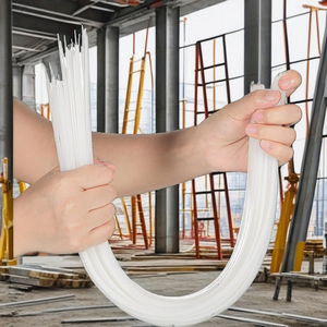 자외선 차단 나일론 66 셀프락킹 케이블 타이 랩 클램프 세트 다양한 크기의 전기 산업용 와이어 관리용 - Product Image 5