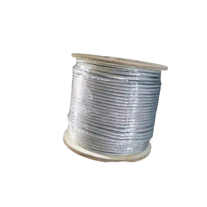 Fune in Acciaio di Alta Qualità 6x7 1x7 in Acciaio al Carbonio Lavorato a Freddo per Torri di Sollevamento/Grue Cingolate, Fune in Acciaio Galvanizzato Pieghevole - Product Image 2