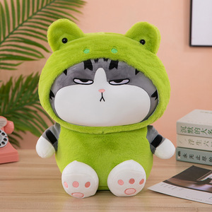 Empereur Lapin En Peluche Jouet Empereur Panda Lapin Abeille Coussin Capybara Chat Grenouille Animal En Peluche Jouets Coussin Griffe Machine Poupée - Product Image 4