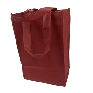 Sac de vin non tissé réutilisable Bolsa de vino promotionnel 4 bouteilles 6 bouteilles sac de vin en tissu non tissé sac de bouteille de vin avec poignée - Product Image 6