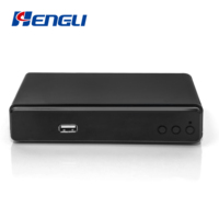 Récepteur tv terrestre DVB-T2 gratuit à air mpeg4 H.264 DVB-T2 STB décodeur TV décodeur OEM Hengli