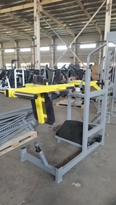 Équipement Commercial de Musculation pour Salle de Sport : <span class=keywords><strong>Presse</strong></span> à Jambes à Charge Libre et Squat Pendulaire - Product Image 4