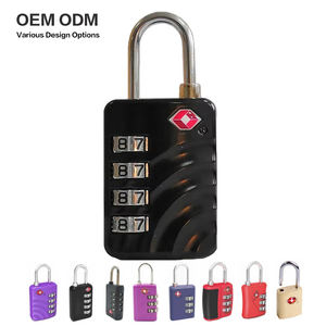 Travelsky यात्रा सूटकेस टीएसए ताला सामान 4 अंक संयोजन ताला - Product Image 1