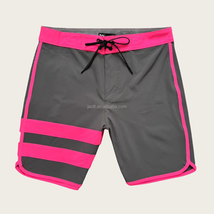 Shorts <span class=keywords><strong>de</strong></span> <span class=keywords><strong>bain</strong></span> en denim rayé pour homme, durables, respirants et imperméables pour les activités <span class=keywords><strong>de</strong></span> plage et <span class=keywords><strong>de</strong></span> plein air - Product Image 2