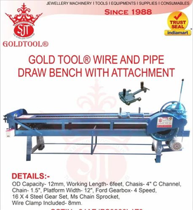 Herramienta de oro Alambre de joyería y joyería de Pipa Banco de dibujo con accesorio - Product Image 3