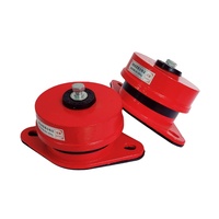 En stock usine ZD Isolateurs de vibrations à ressort de sol Amortisseur industriel Amortisseur dur souple