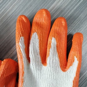 Échantillons gratuits de gants de sécurité de travail enduits de <span class=keywords><strong>latex</strong></span> de protection du travail Offre Spéciale - Product Image 6