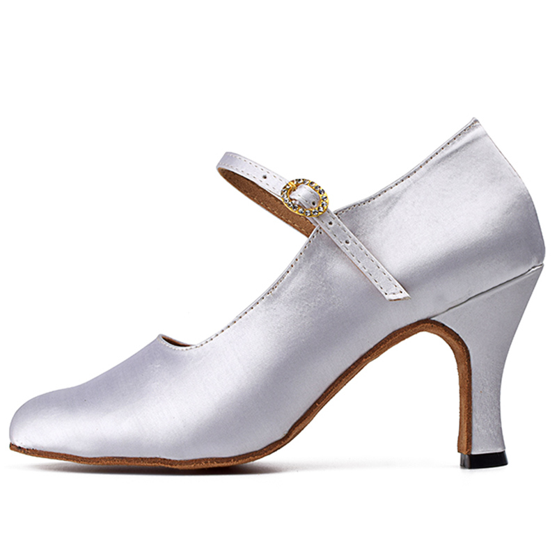 New Brand Modern Dance Shoes Women Girls Dancing Shoes High Heel Ballroom Shoes