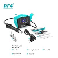 Station de soudage à air chaud numérique intelligente RF4 RF-H7 2-en-1 avec écran tactile HD grand format, outil de réparation pour téléphones mobiles