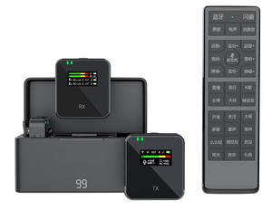 Micrófono de Solapa Inalámbrico BAIWANGLI SX86, Micrófono de Condensador de Escritorio, Cancelación de Ruido, Portátil para iPhone, Transmisión en Vivo, Vlogging - Product Image 3