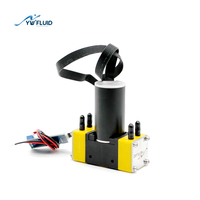 12v 24v Brushless Dc Mini Électrique Portable Diaphragme Pompe À Air Laboratoire Médical Échantillonnage De Gaz Piézoélectrique Micro Pompe